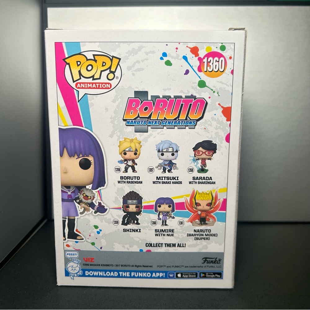 Funko Pop Animation Sumire with Purple Hair - Picture 3 of 12